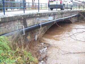 Vigicrues inondation Lachapelle-sous-Chaux Rhôme