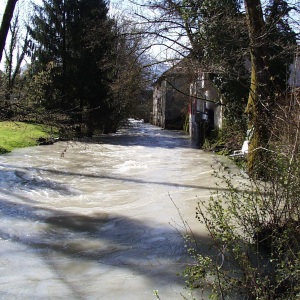 Vigicrues inondation Doussard Eau Morte